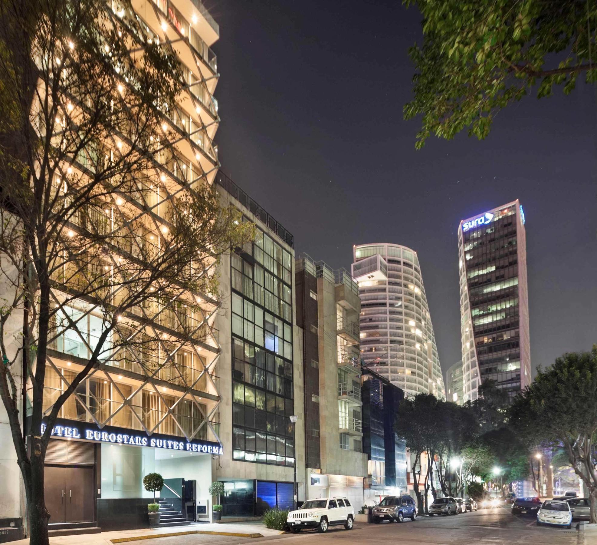 Exe Suites Reforma Mexiko-Stadt Exterior foto